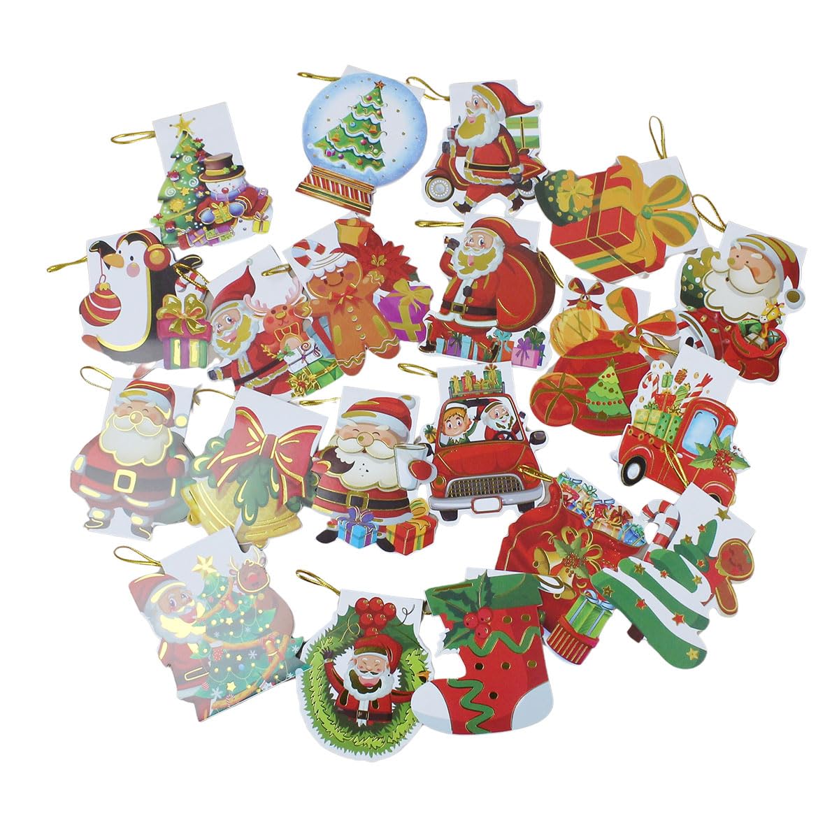 Amazon | iikuru クリスマスカード セット 大量140枚セット クリスマス